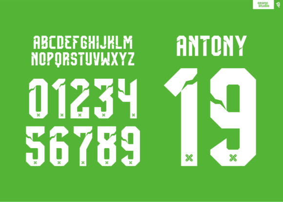 Panthera Font PNG with transparent background - Preview 4