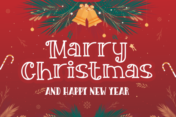 Snowfall Kisses Font PNG with transparent background - Preview 2