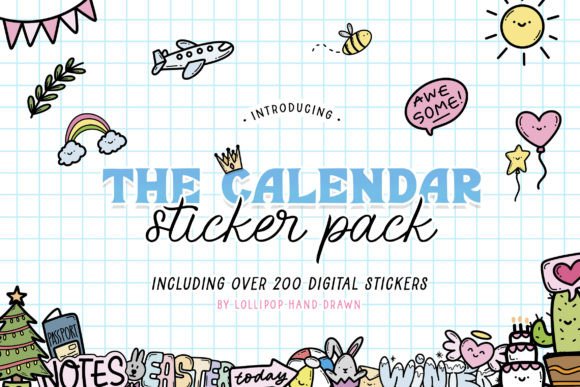 The Calendar Sticker Pack