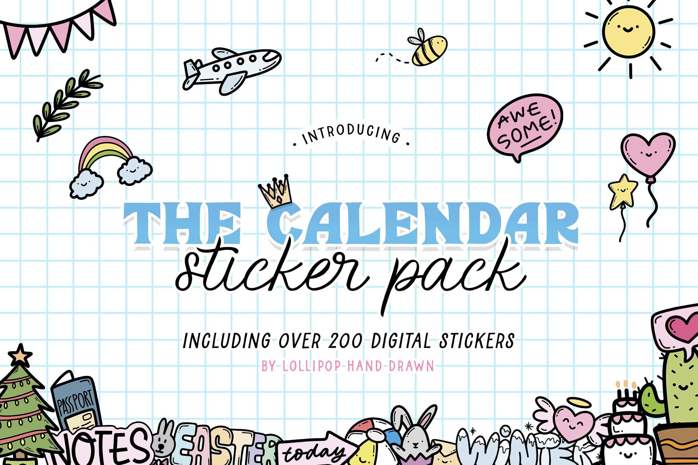 The Calendar Sticker Pack