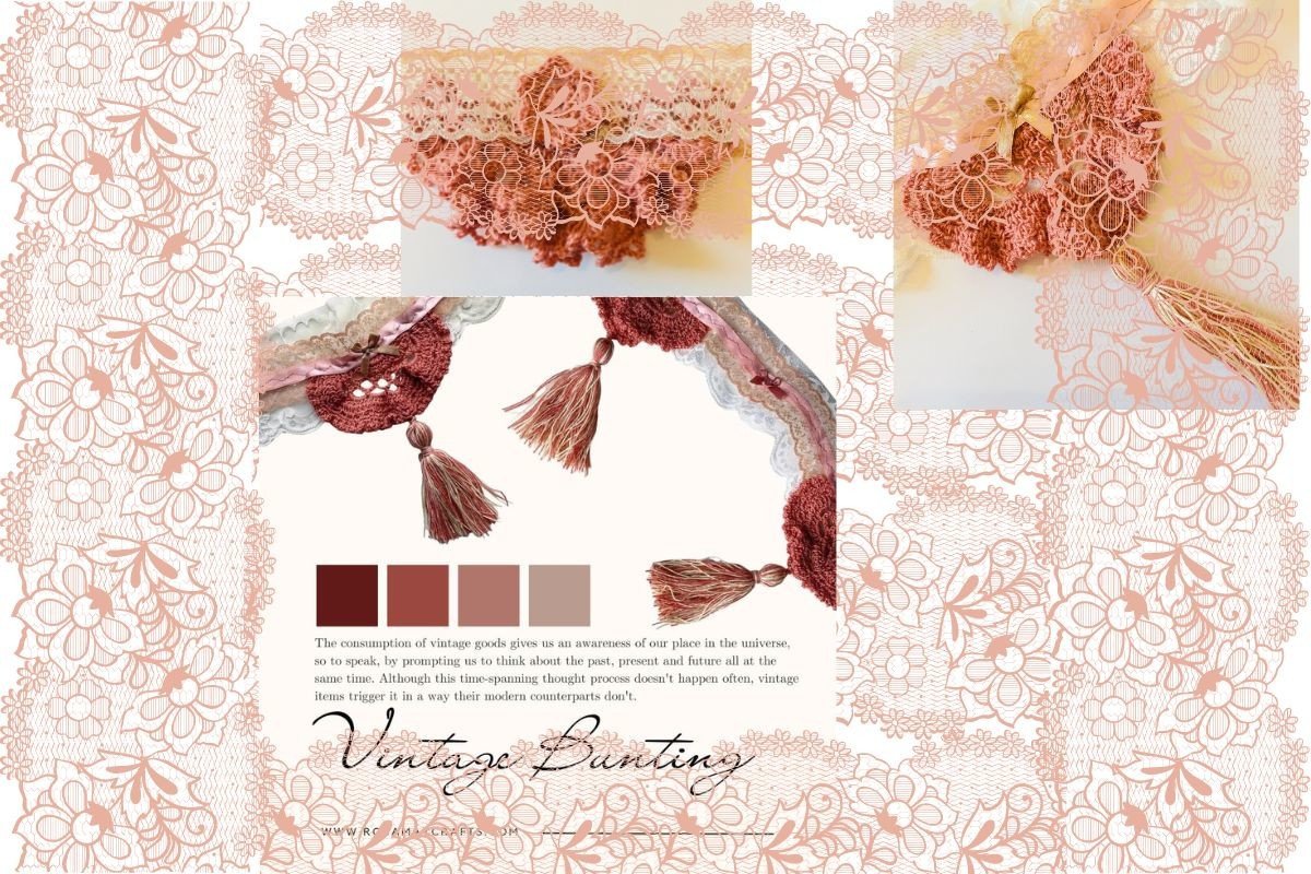 Vintage Boho Chic Bunting Crochet 3 PDF