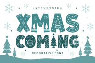 Xmas Coming Font
