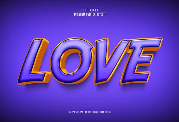 3d Editable Premium Psd Text Effect Graphic by topdesign1997 · Creative ...