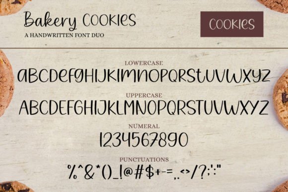 Bakery Cookies Font - Preview 3