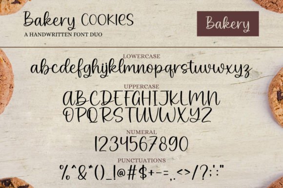 Bakery Cookies Font - Preview 2