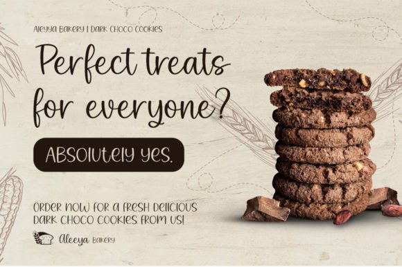 Bakery Cookies Font - Preview 5