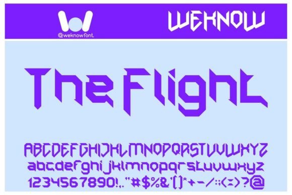 Captain Pilot Font - Preview 1
