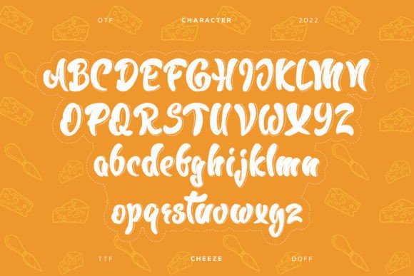 Cheeze Font - Preview 3