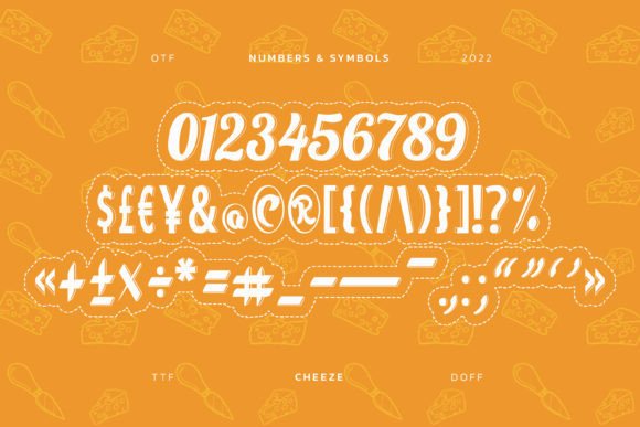 Cheeze Font - Preview 4