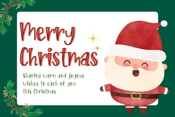 Christmas Festival Font - Preview 1