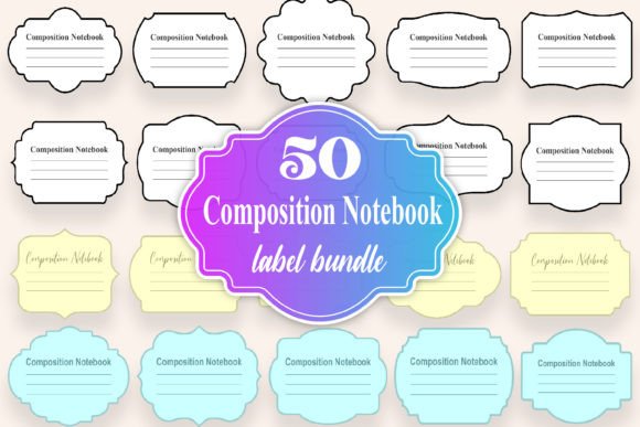 Composition Notebook Label