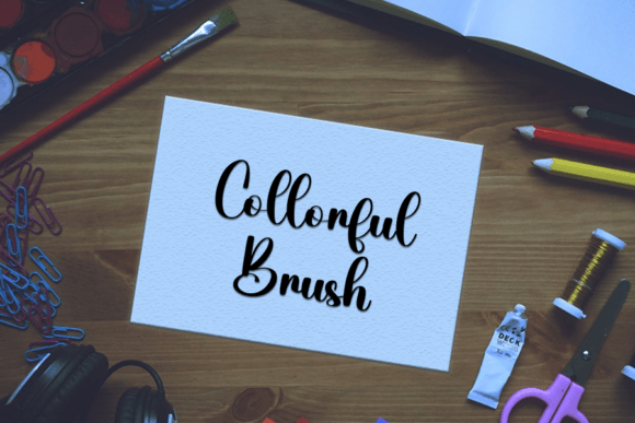 Cutting Font - Preview 3