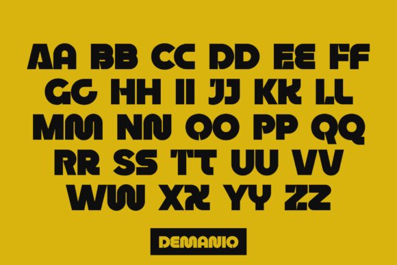 Demanio Font - Preview 5