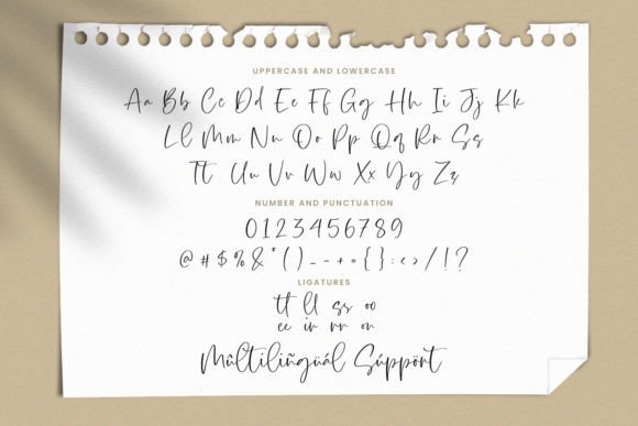 Gastonila Font PNG with transparent background - Preview 5