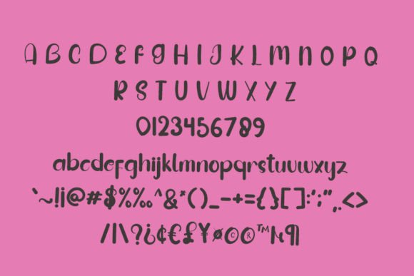 Happy Font - Preview 4