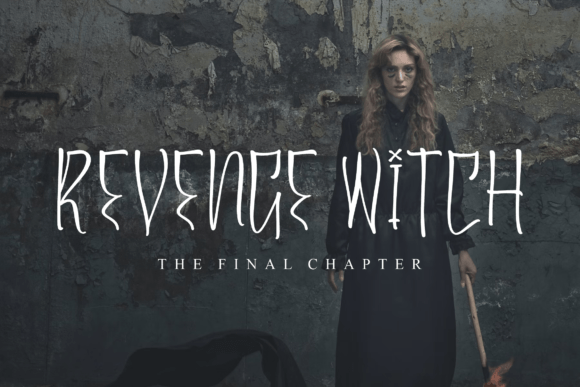 Hysteria Witcher Font PNG with transparent background - Preview 3