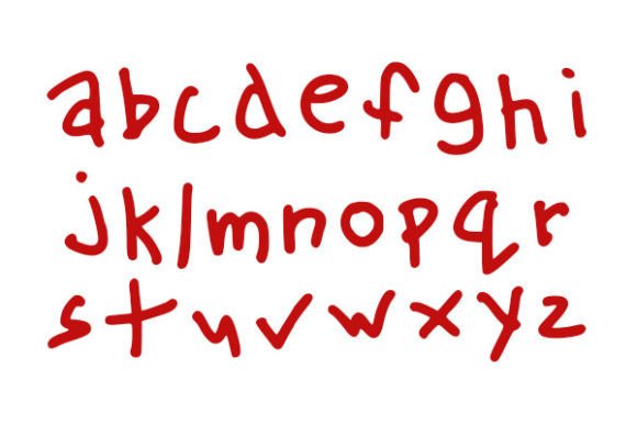 Lunchpail Font PNG with transparent background - Preview 1