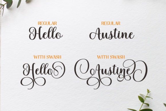 Magohany Duo Font PNG with transparent background - Preview 3