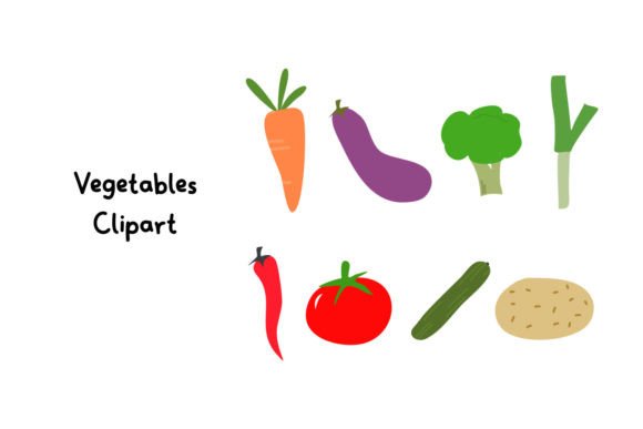 Vegetables Clipart Gráfico Manualidades Por Winart Project