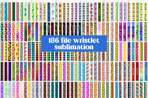 Wristlet Sublimation Design Bundle