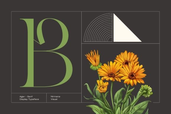 Ager Font - Preview 1
