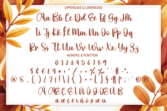 Autumn Font - Preview 6