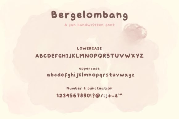 Bergelombang Font - Preview 1