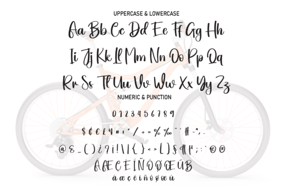 Bicycle Font - Preview 6