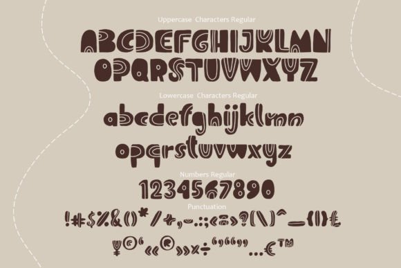 Bubble Font - Preview 3