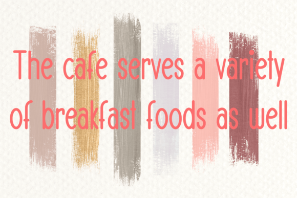 Cafechic Font - Preview 1