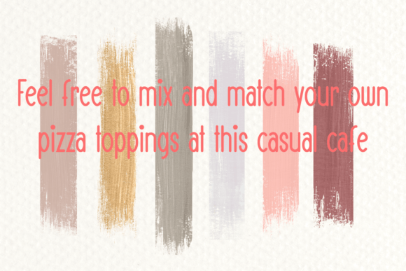 Cafechic Font - Preview 2