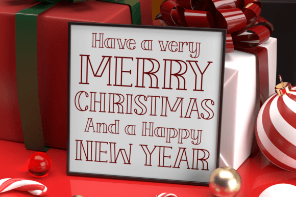Celebrate Christmas Font - Preview 3