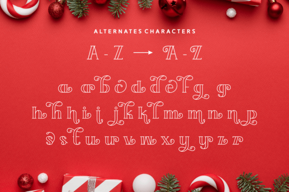 Celebrate Christmas Font - Preview 5