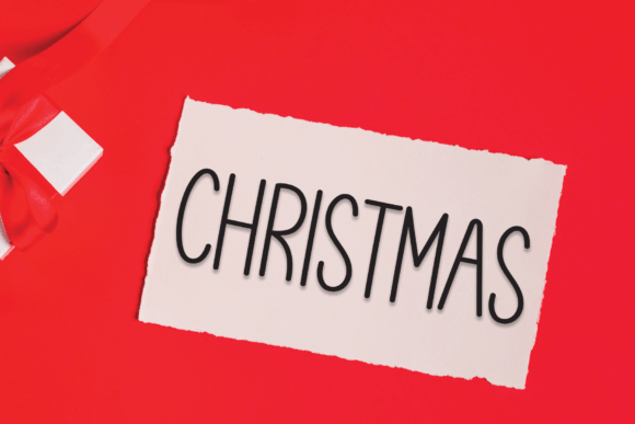 Christmas Minimalist Font - Preview 3