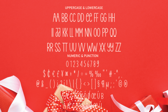 Christmas Minimalist Font - Preview 6