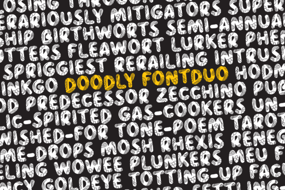Doodly Font - Preview 3