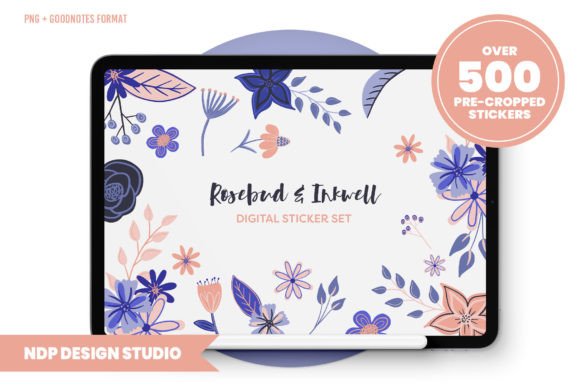 Florals - Digital Planner Stickers