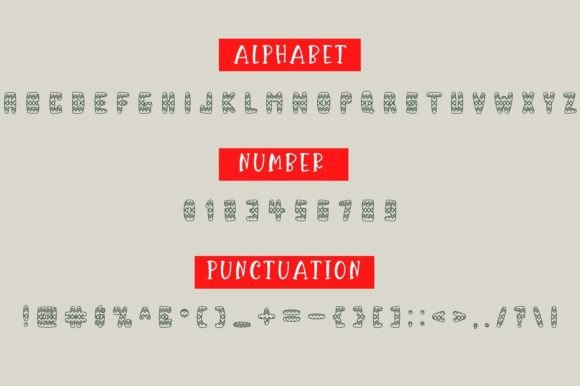 Funny Christmas Font PNG with transparent background - Preview 2