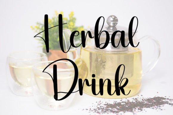 Healing Font PNG with transparent background - Preview 1