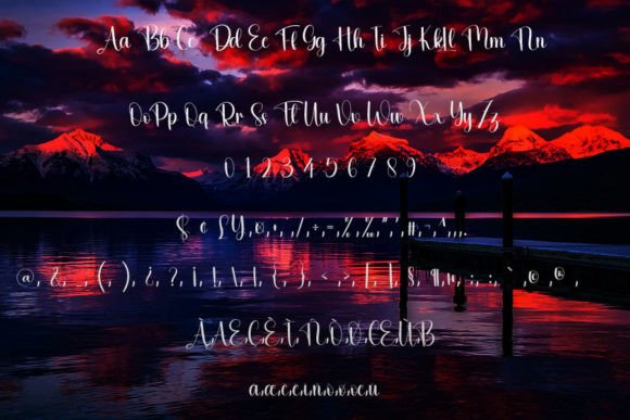 Healing Font PNG with transparent background - Preview 4