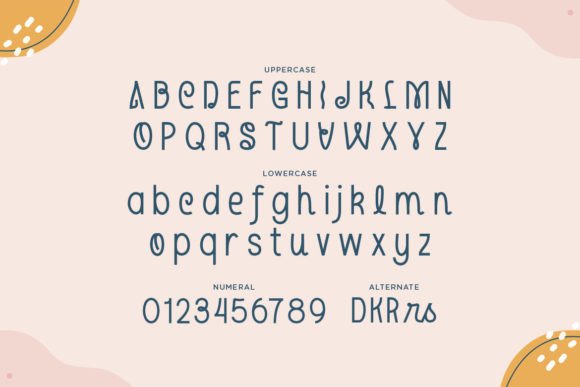 Merveile Font PNG with transparent background - Preview 1
