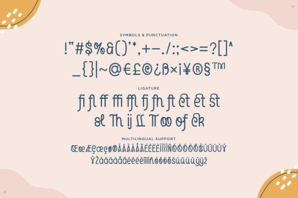 Merveile Font PNG with transparent background - Preview 2