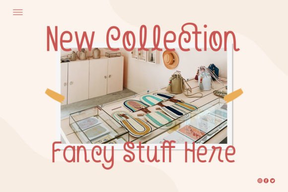 Merveile Font PNG with transparent background - Preview 3