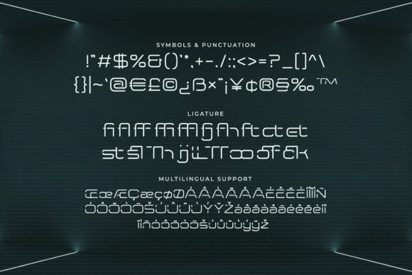 Methanerse Font PNG with transparent background - Preview 2