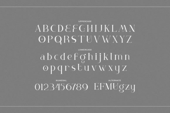 Mioge Font PNG with transparent background - Preview 1