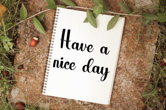 Mountaine Font PNG with transparent background - Preview 1