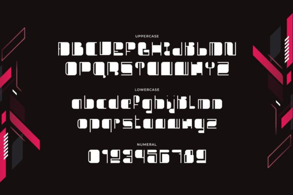 Neofliks Font PNG with transparent background - Preview 1