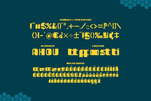 Netbee Font PNG with transparent background - Preview 2