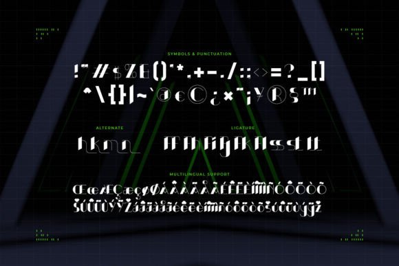 Nheonxa Font PNG with transparent background - Preview 2