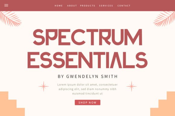 Pinkglint Font font preview - 4